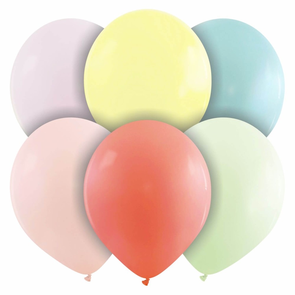 Cattex 12" and 6" Fashion Matte Latex Balloons
