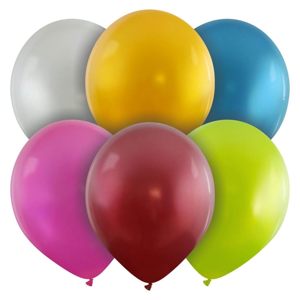 Cattex Fashion Metallic Latex Balloons