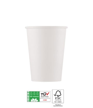 COMPOSTABLE Paper Cups 200ml FSC 10ct