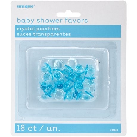 Blue Crystal Pacifiers  - 18ct