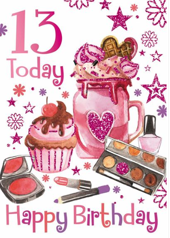Age 13 - Girl - Pack Of 12
