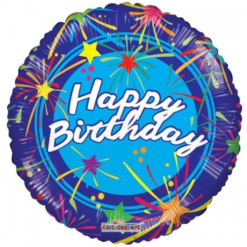 Happy Birthday 18" Foil Ballon (Packed)