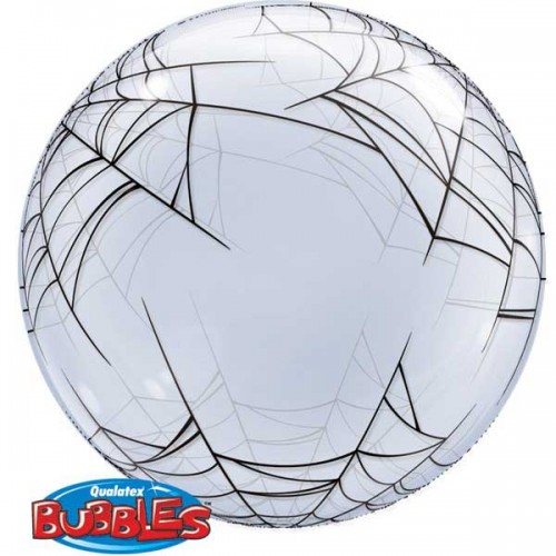Spider's Web 22" Deco Bubble