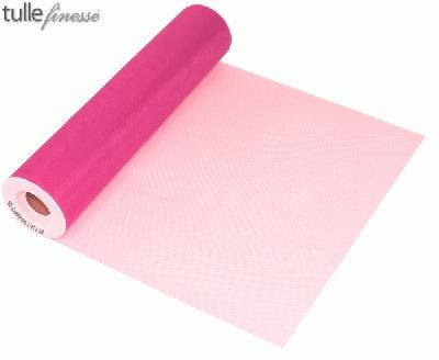 Tulle Finesse 12'' x 25yards Hot Pink
