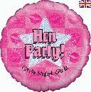 Hen Party Holographic - 18" foil balloon
