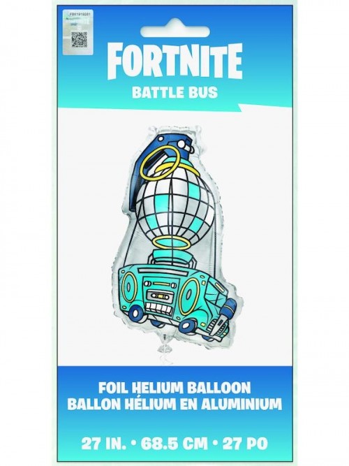 Fortnite Battle Bus 27" Supershape Foil Balloon