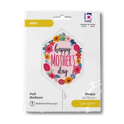 Mothers Blossoms 30" Supershape Foil Balloon 