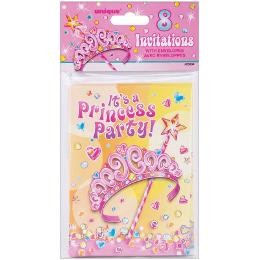 Princess Party Invitations 8CT