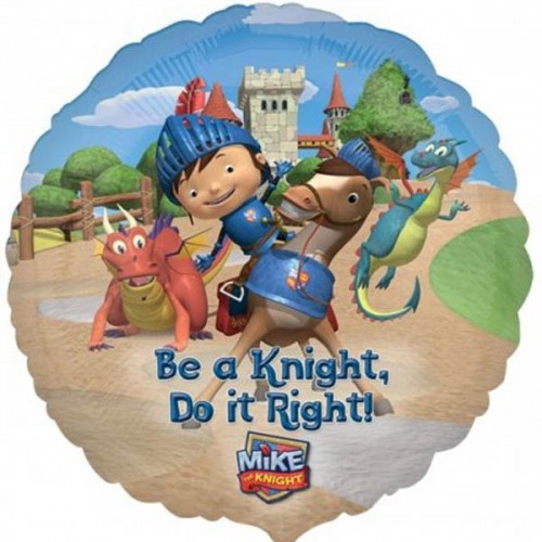Mike The Knight Be A Knight 18" Foil Balloon