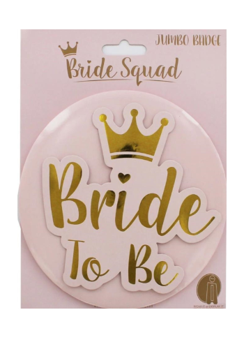 Bride To Be Badge 1ct