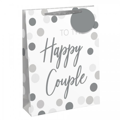 To The Happy Couple Large Gift Bags 6ct