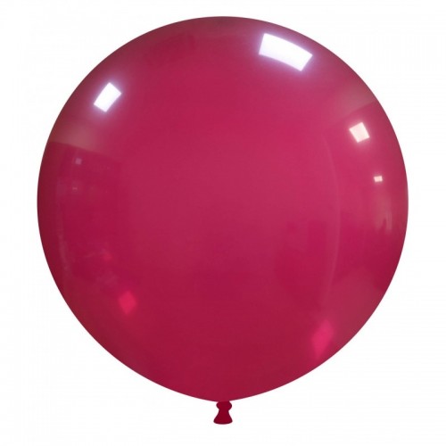 32" Burgundy Latex Balloon 1ct