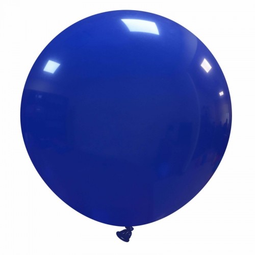 32" Dark Blue Latex Balloon 1ct