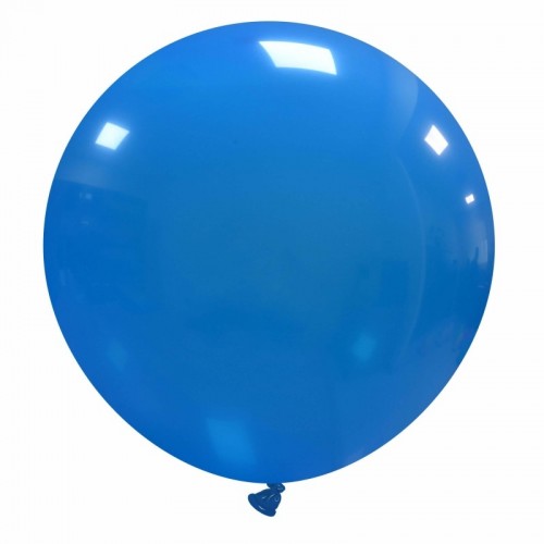 32" Light Blue Latex Balloon 1ct