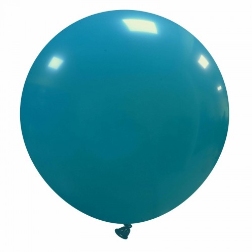 32" Turquoise Latex Balloon 1ct
