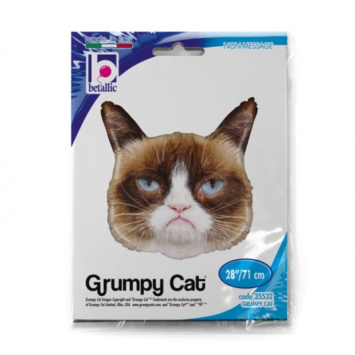 Grumpy Cat 28" Foil Balloon
