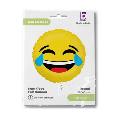 Emoji LOL 18" Foil Balloon 