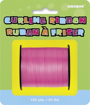 Hot Pink Curling Ribbon - 100yds