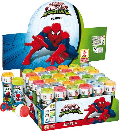 Bubble Tubs Spiderman 60ml - 36ct.