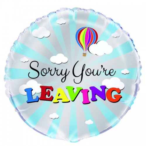 Sorry You're Leaving 18" Foil Balloon