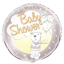 Baby Shower Bear 18" Foil Balloon