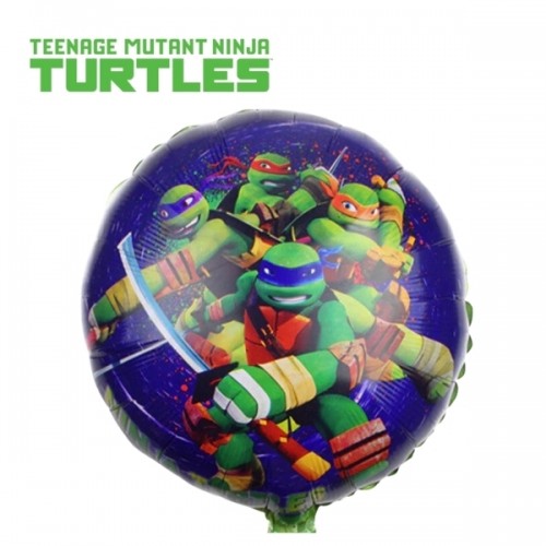 TMNT Turtles 18" Foil Balloon Unpackaged