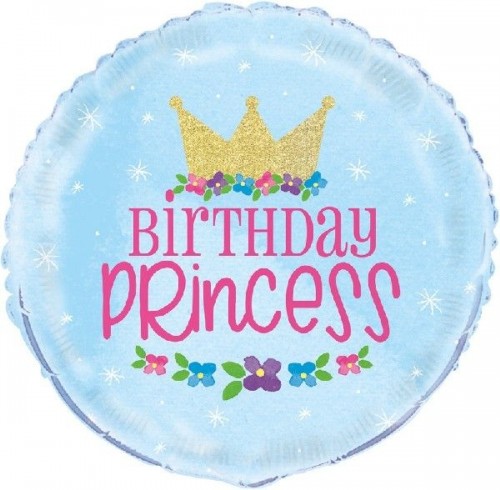 Magical Birthday Princess 18" Foil Balloon 