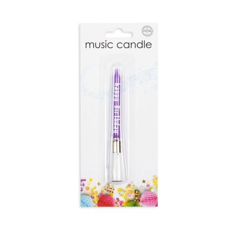 Musical Candle (Assorted Colours)