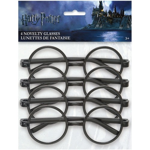 Harry Potter Plastic Glasses 4ct