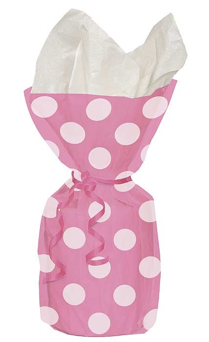 Hot Pink. Dots Cello Bags 20 CT.