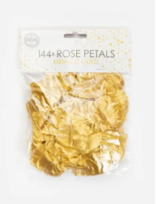 Rose Petals Metallic Gold 144ct