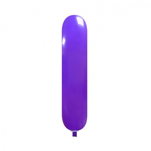 Purple 67" Giant Banner Latex Balloon 1Ct