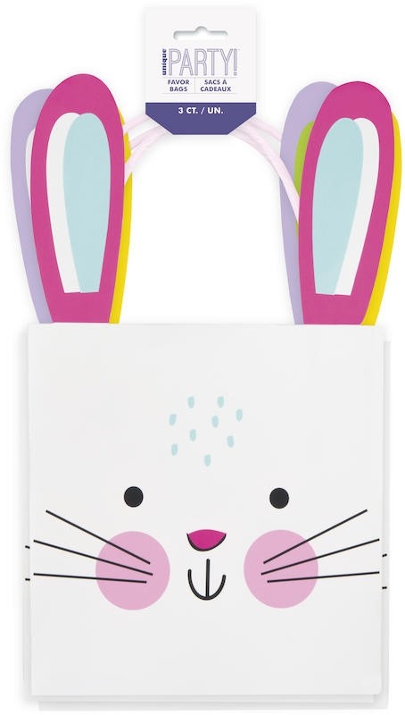 Bunny Ears Easter Treat Bags 3ct