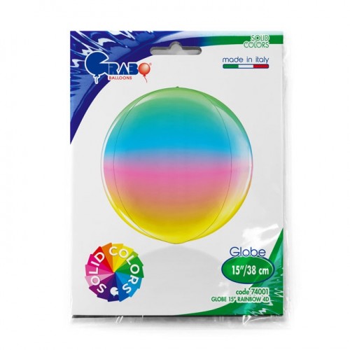 Rainbow Globe 4D 15" GRABO