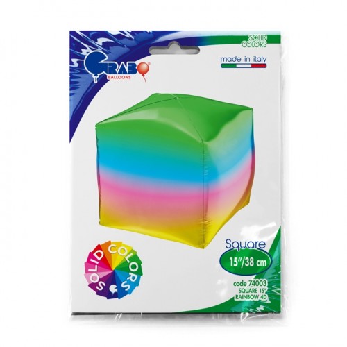 Rainbow Square 4D 15" GRABO