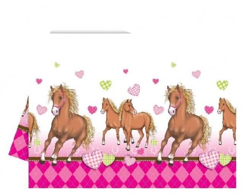 Sweet Horses Tablecover 1ct