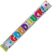 Colourful Good Luck Banner (12ft)