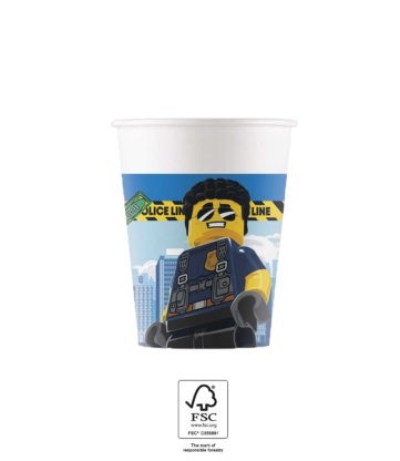Lego City Paper Cups 8ct