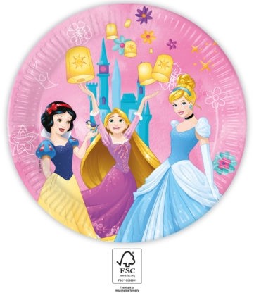 Disney Princess Live Your Story Paper Plates 23cm 8ct