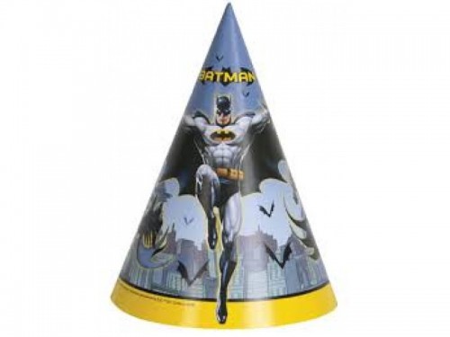 Batman Party Hats 8ct