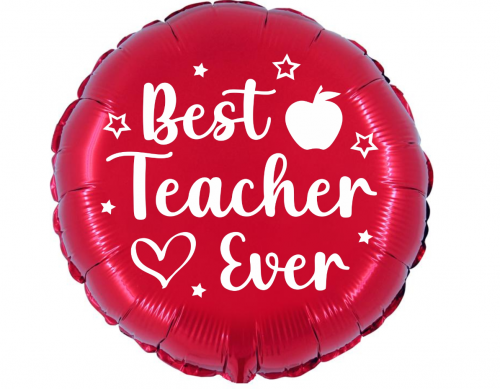 Best Teacher Ever 18" Foil Balloon  