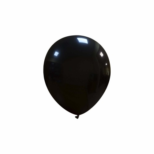 Black Standard Cattex 5" Latex Balloons 100ct