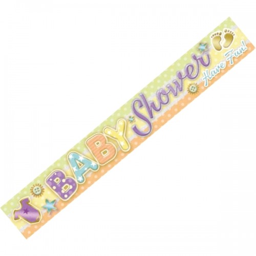 Baby Shower Banner (Pack of 6)