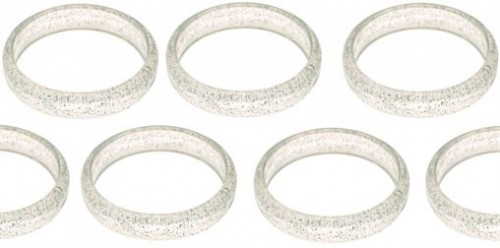 CLEAR PLASTIC BANGLE WEIGHTS (100CT)