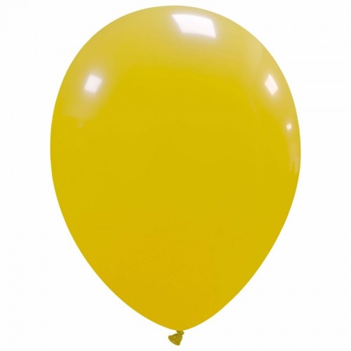 Dark Yellow Standard Cattex 12" Latex Balloons 100ct