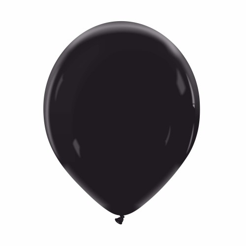 Midnight Black Superior Pro 11" Latex Balloon 100Ct