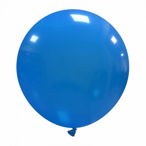 24" Light Blue Latex Balloon 1ct