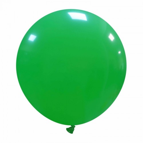 24" Medium Green Latex Balloon 1ct