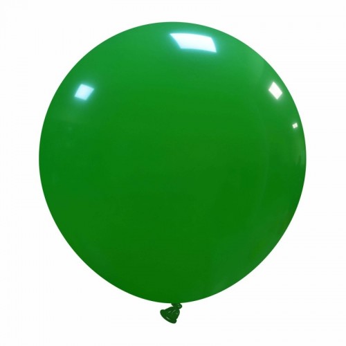 24" Forest Green Latex Balloon 1ct