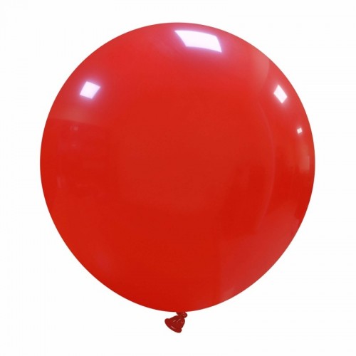 24" Dark Red Latex Balloon 1ct